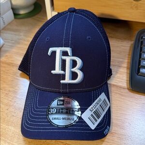 Fitted Navy Tampa Bay Rays Hat New Era Small-Medium